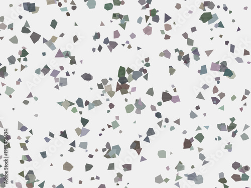 Neutral Terrazzo Marble Chips Elegant Contemporary Pattern