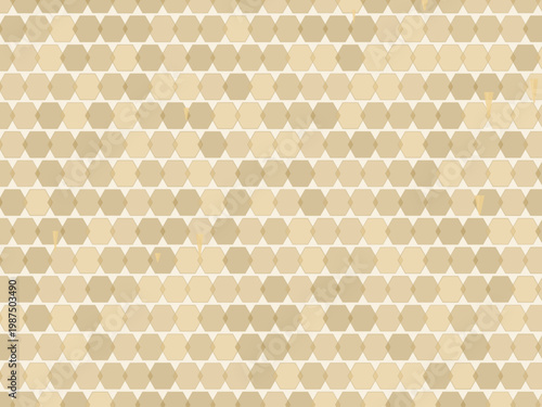 Honeycomb Honey Drip Hexagon Pattern Background