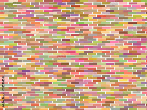 Urban Brick Wall Masonry Pattern Architecture Design Backdrop