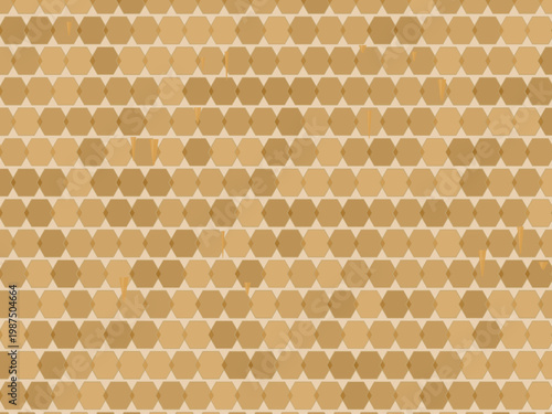 Natural Honeycomb Drip Honey Pattern Design Backdrop