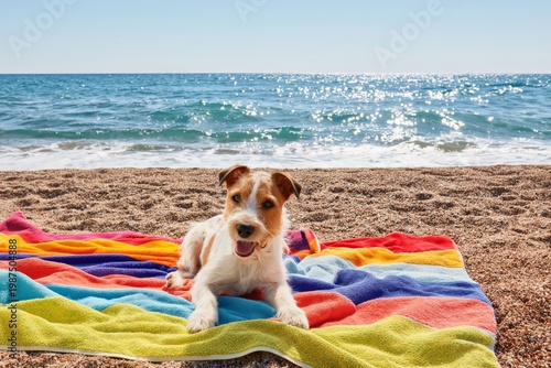 Dog Runs Happily With Green Ball in Sunny Park During Afternoon