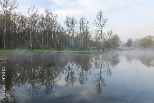 Wallpaper Mural Spring Landscape of Grădina Botanică din Chișinău – Blooming Flowers, Lush Green Park, Urban Nature Oasis, Scenic Botanical Garden in Moldova Capital, Peaceful City Park in Springtime Torontodigital.ca