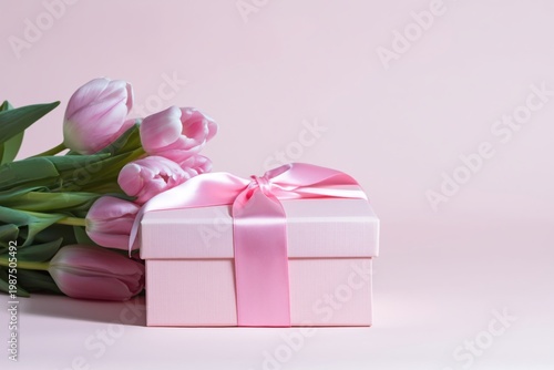 Snowboarder Rides Down Snowy Slope in Mountain Area During Sunny Day