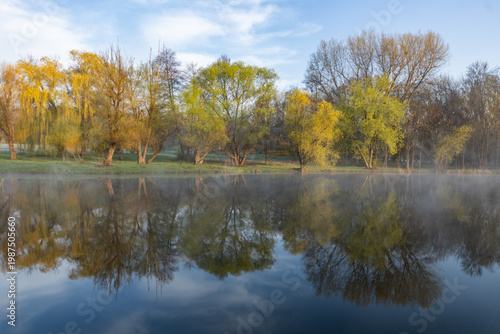 Wallpaper Mural Spring Landscape of Grădina Botanică din Chișinău – Blooming Flowers, Lush Green Park, Urban Nature Oasis, Scenic Botanical Garden in Moldova Capital, Peaceful City Park in Springtime Torontodigital.ca