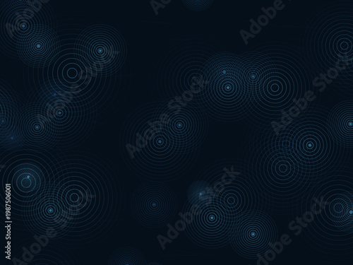 Water Surface Raindrop Ripple Pattern Background