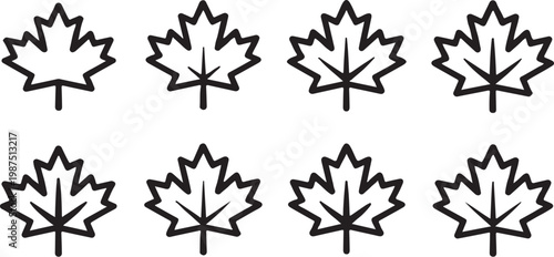 Maple Leaf Patterns: A collection of meticulously crafted maple leaf designs showcases the iconic symbol of Canada, a timeless emblem of natural beauty and cultural significance.