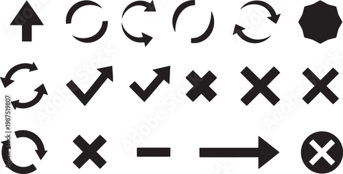 Diverse vector arrows symbols a comprehensive collection for graphic design data visualization