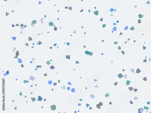 Modern Terrazzo Pattern Colorful Stone Chips Trendy Background