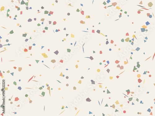 Trendy Terrazzo Speckled Confetti Modern Surface Texture Design