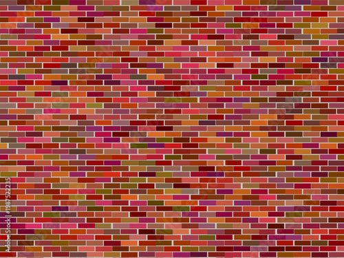 Construction Brick Wall Pattern Industrial Design