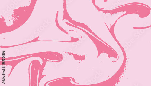 Abstract Pink and White Silk Fabric Folds Creating a Sensual, Flowing Texture in a Soft, Dreamy, and Elegant Artistic Composition