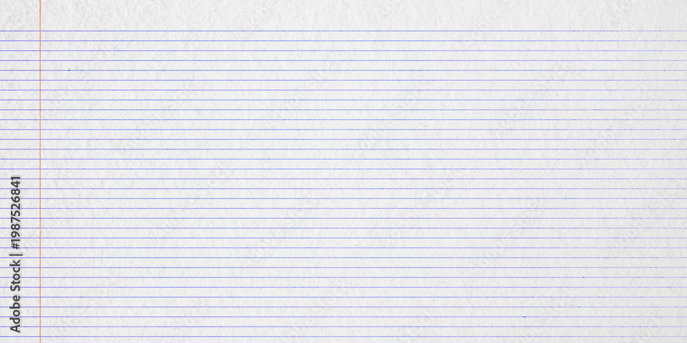 Fototapeta premium Vintage lined notebook paper background with horizontal and vertical lines, aged texture, copy space