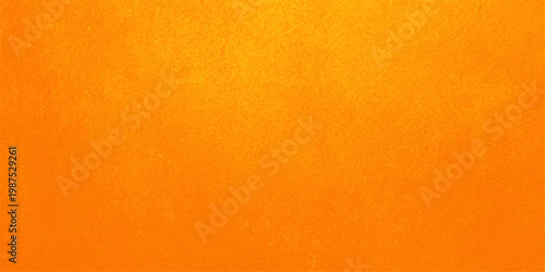 Vibrant orange and yellow textured background with subtle vignette and parchment paper grain for creative graphic design