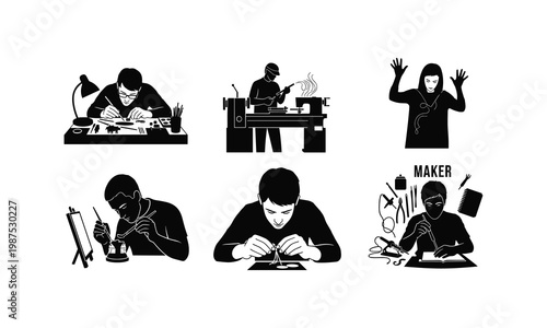 Exploring the diverse crafts and skills of modern makers and creators