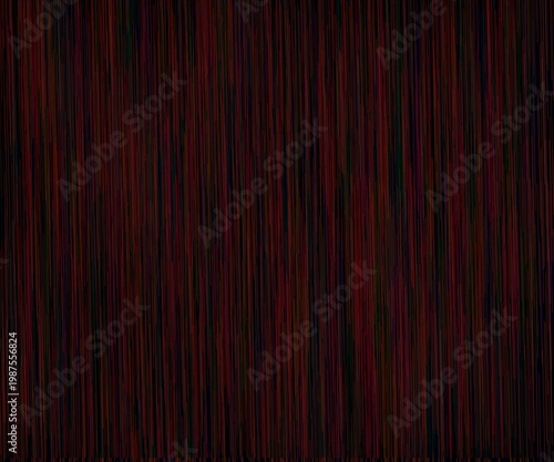 RGB Vertical Line Glitch Texture Overlay on Black