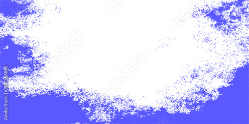 Abstract blue watercolor winter background with grunge textures and a snowflake pattern design for a festive Christmas holiday celebration card illustration