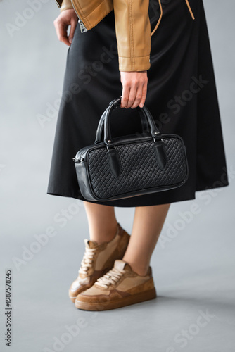 Wallpaper Mural Modern City Fashion Details Emphasizing Relaxed Footwear And Fashionable Accessories For Everyday Wear Torontodigital.ca