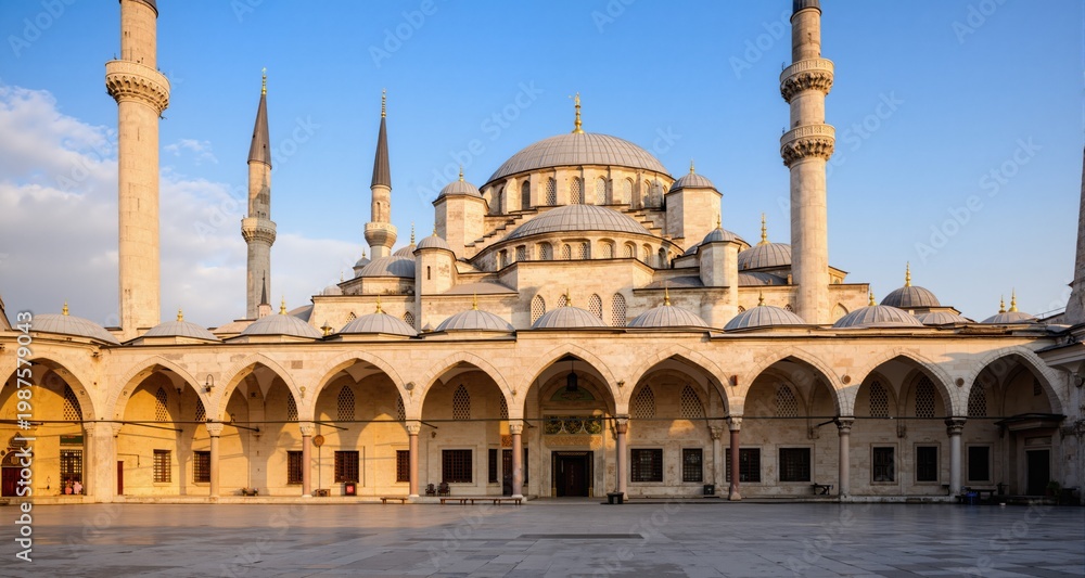 Obraz premium Photograph of a mosque 