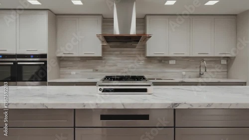 Hologram of a smart home.