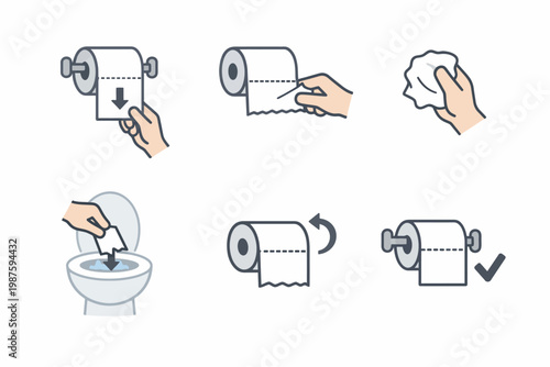 Proper toilet paper usage guide: steps for hygienic practice