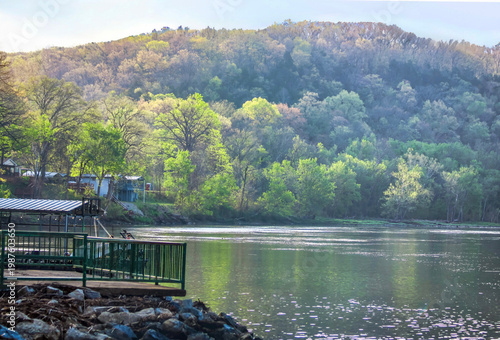l A beautiful day on the White River in Arkansas 