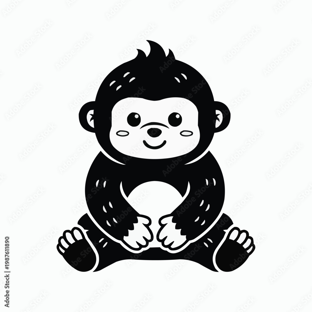 Fototapeta premium Simple vector file icon with a clean and minimalistic design illustration