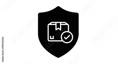 Shield icon with book and checkmark.