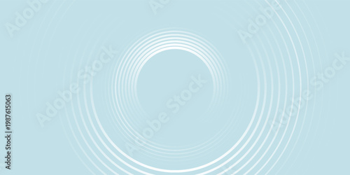 Modern abstract background. Glossy white gradient circle lines. Minimal geometric pattern. Simple graphic elements. Futuristic concept. Suitable for cover, poster, banner, brochure, eps10.
