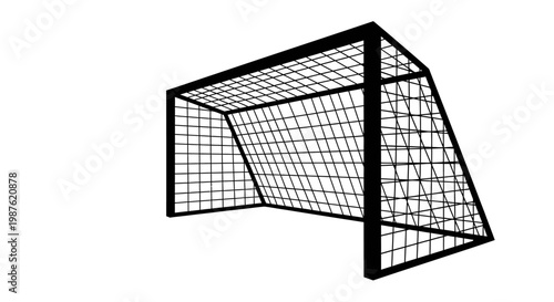 Soccer Goal Net Football Target.