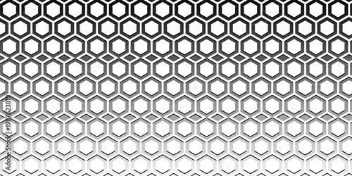 abstract black white stripe line. geometric hexagon texture background. polygon pattern. retro styled concept.