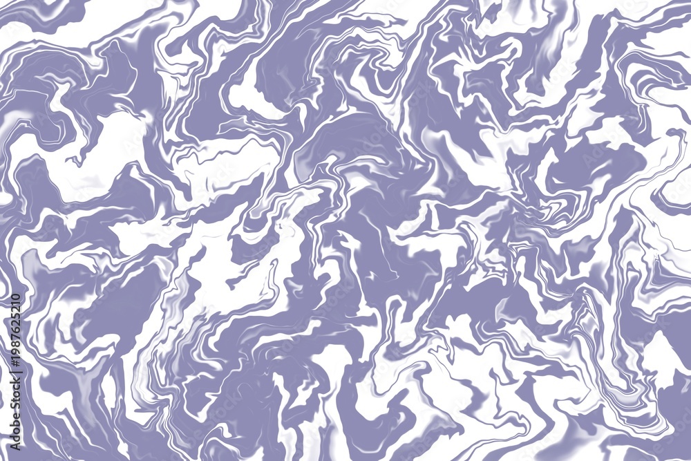 Fototapeta premium Purple and white marbled background texture.