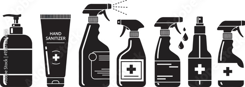 Hygiene and Disinfection Products - Spray Bottles and Sanitizer