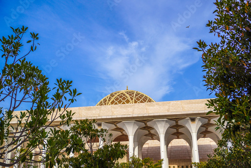 Great Mosque of Algiers, the Grand Mosque of Algeria, Alger the capital city of Algeria, North Africa, city centre of Algiers, the capital of Algeria, Landscape of Algiers city. مسجد الجزائر الأعظم