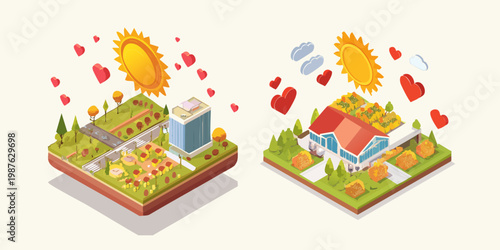 Vibrant illustration of Indian cultural festival scenes, depicting traditional architecture, festive gatherings, and symbolic elements celebrating rich heritage and ancient customs