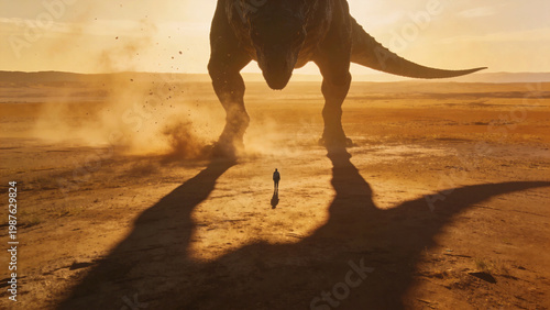 Dinosaur Scale Contrast