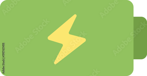 バッテリーのアイコンのイラスト