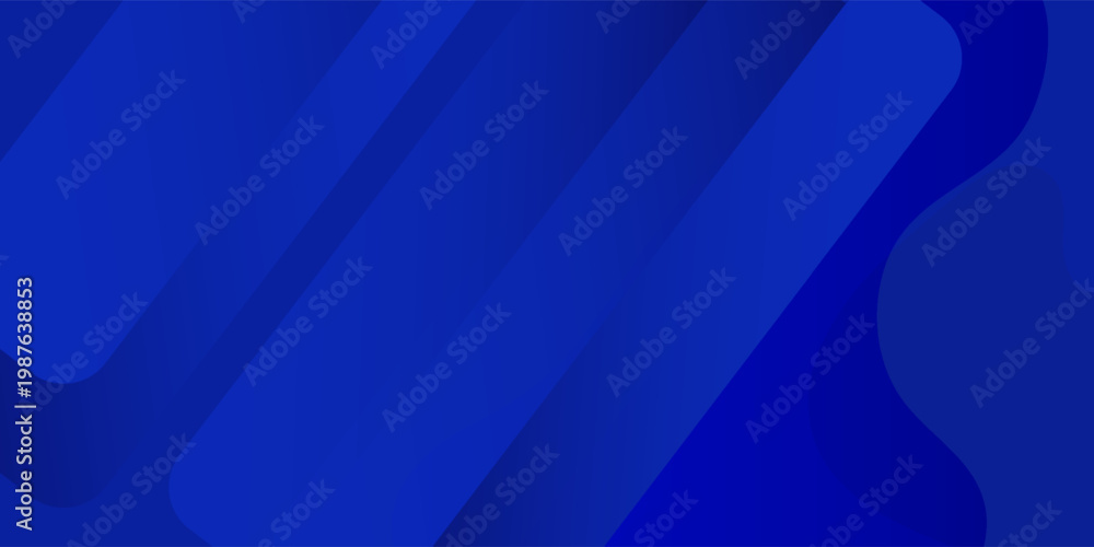 Obraz premium Abstract blue background with glowing geometric lines. Modern blue gradient square shape design. eps 10 , walpaper