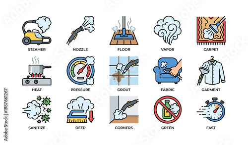 Household cleaning tools and methods for efficient sanitization