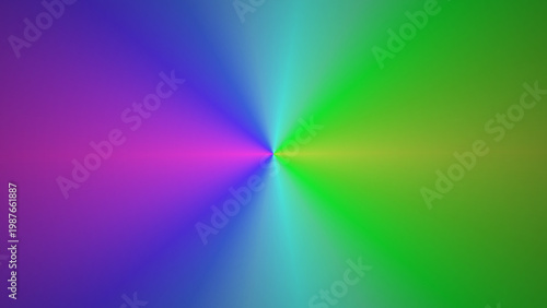 Colorful gradient background with vibrant purple, blue, green hues