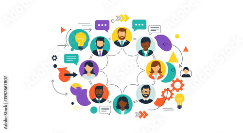 Diverse People Teamwork Collaboration.