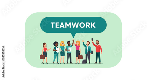 Diverse Group Teamwork Collaboration.