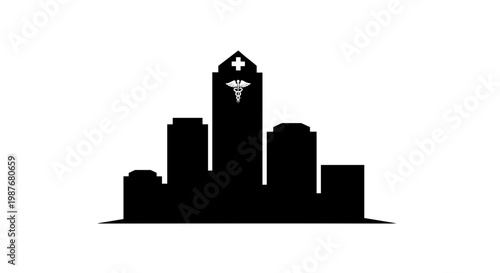 City Skyline Silhouette Urban Landscape 2.