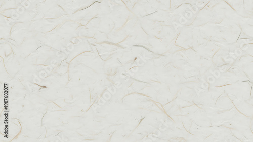 Subtle Textured Handmade Paper With Delicate Golden Flecks and Fibers Neutral Background