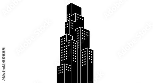 Modern Skyscraper Building Architecture Design 2.