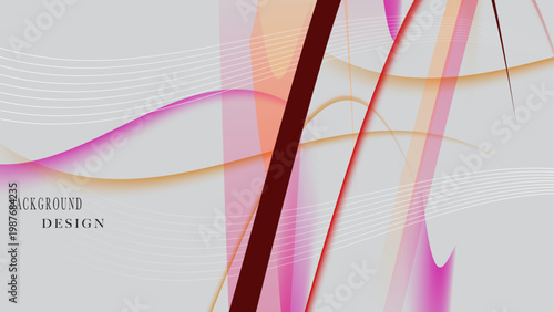 Abstract backgrounds curve wave lines 