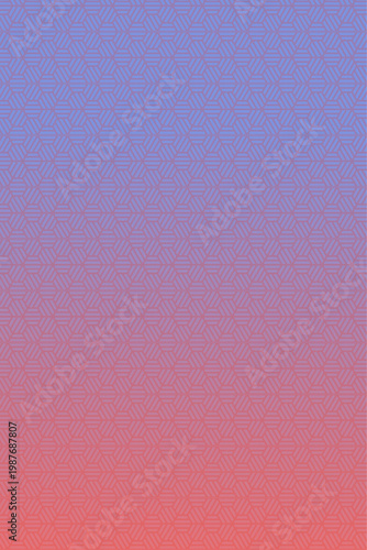Abstract purple and pink gradient background with subtle geometric hexagon pattern texture.