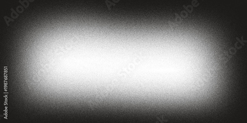 Foto Soft gray gradient background with dark vignette edges forming a subtle frame effect