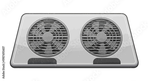 Vintage electric double burner hot plate