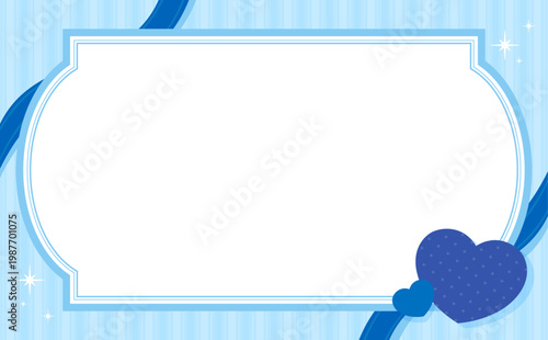 シンプルかわいい父の日ギフトテンプレート_文字なし_横