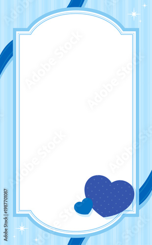 シンプルかわいい父の日ギフトテンプレート_文字なし_縦